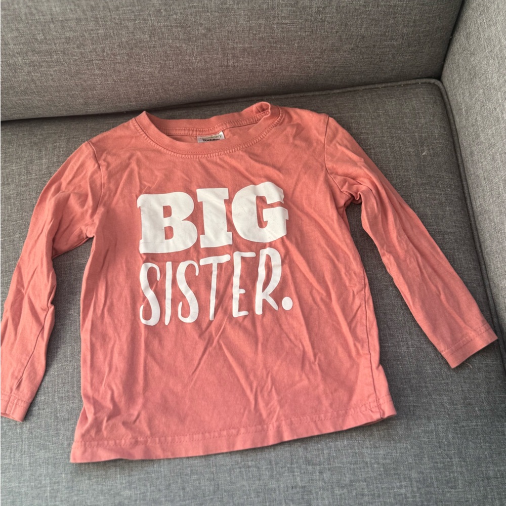 Unordinary Toddler Big Sister Shirt-3T